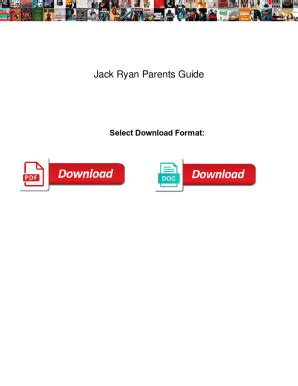 jack ryan parents guide